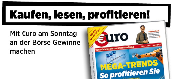 Neue Ausgabe von €uro am Sonntag: Mega-Trends - die Top-Aktien und Fonds der nächsten Jahrzehnte | finanzen.net