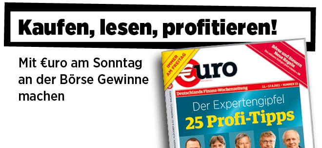 Neue Ausgabe von €uro am Sonntag: Die besten Vermögensverwalter Deutschlands - 25 Profi-Tipps  | finanzen.net