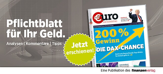 Pflichtblatt für Ihr Geld: Neue €uro am Sonntag | finanzen.net