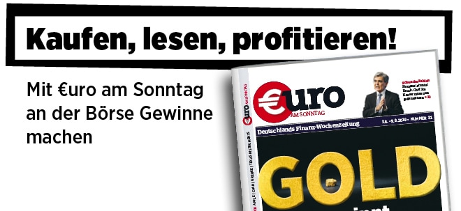 Neue Ausgabe von €uro am Sonntag: Gold gewinnt: Sechs Top-Investments | finanzen.net