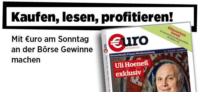 Pflichtblatt für Ihr Geld!: Neue Ausgabe von €uro am Sonntag: Bayern-Präsident Uli Hoeneß im großen Exklusiv-Interview Neue Ausgabe von €uro am Sonntag: Bayern-Präsident Uli Hoeneß im großen Exklusiv-Interview | finanzen.net