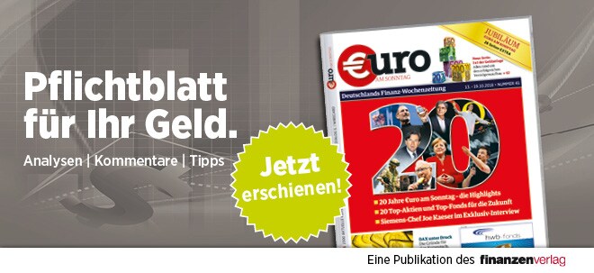 Pflichtblatt für Ihr Geld: Neue €uro am Sonntag wieder im Handel | finanzen.net