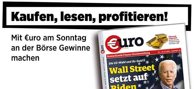 Neue Ausgabe von €uro am Sonntag: US-Wahl und Ihr Geld - Diese Aktien profitieren von einem Biden-Sieg | finanzen.net