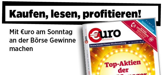 Hier steht alles drin!: Neue Ausgabe von €uro am Sonntag: Top-Aktien der Starmanager Neue Ausgabe von €uro am Sonntag: Top-Aktien der Starmanager | finanzen.net