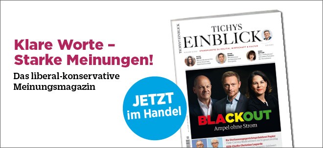 Tichys Einblick: Blackout - Ampel ohne Strom