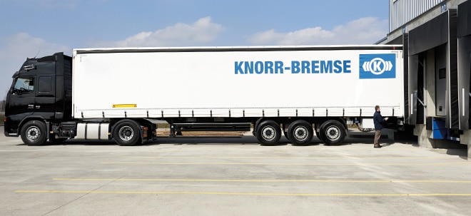 Knorr-Bremse-Aktie mit deutlichen Verlusten: Knorr-Bremse wird vorsichtiger für das Gesamtjahr | finanzen.net