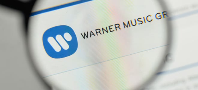 Warner Music-Aktie knickt dennoch ein: Tonträger-Umsatz um ein Viertel gestiegen | finanzen.net