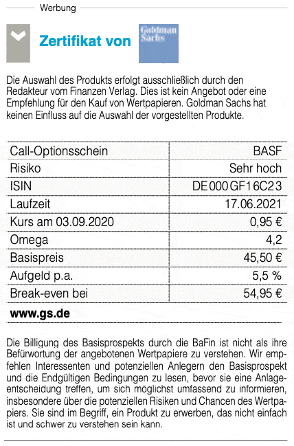 Basf Nun Kommen Die Fruhzykliker 10 09 Borse Online