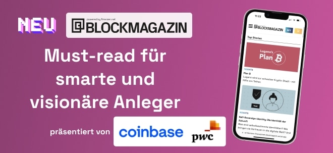 Blockmagazin - Exklusive News zu Krypto, Blockchain-Technologie, Web3 und NFTs | finanzen.net