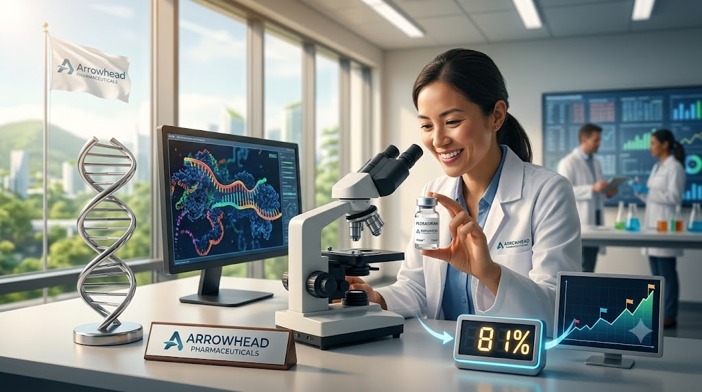 Arrowhead Pharmaceuticals: Studienerfolg bei schwerer Hypertriglyceridämie löst Kursanstieg um knapp 20 % aus!