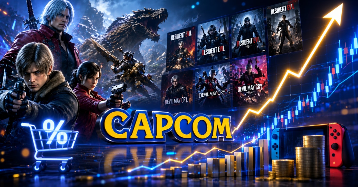 Capcom – Der japanische Videospielkonzern glänzt mit einem Verkaufsrekord und schockt die Börse positiv!