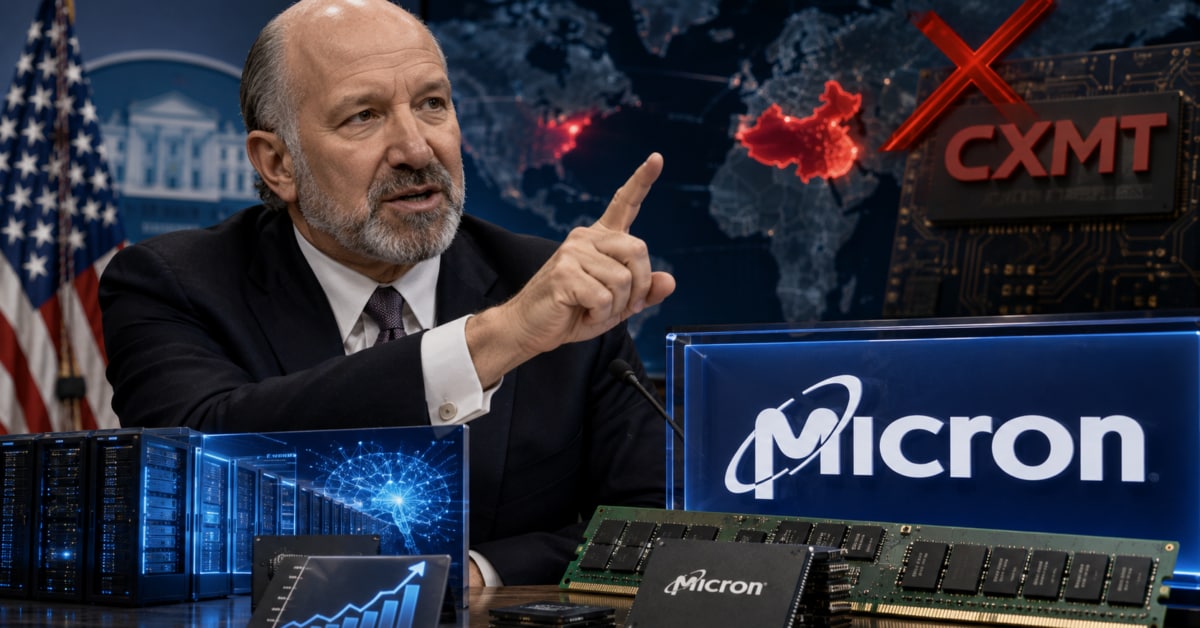 US-Regierung bremst chinesische Speicherkonkurrenz! Micron durchbricht erneut die 1.000 USD-Marke!