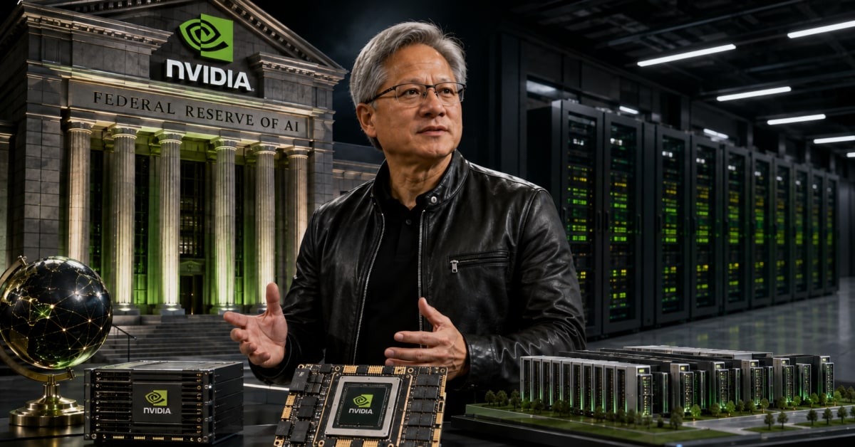 Infrastruktur statt reiner Chipverkauf! Nvidia wird zum Notenbanker der KI-Ökonomie und steuert das Risiko!