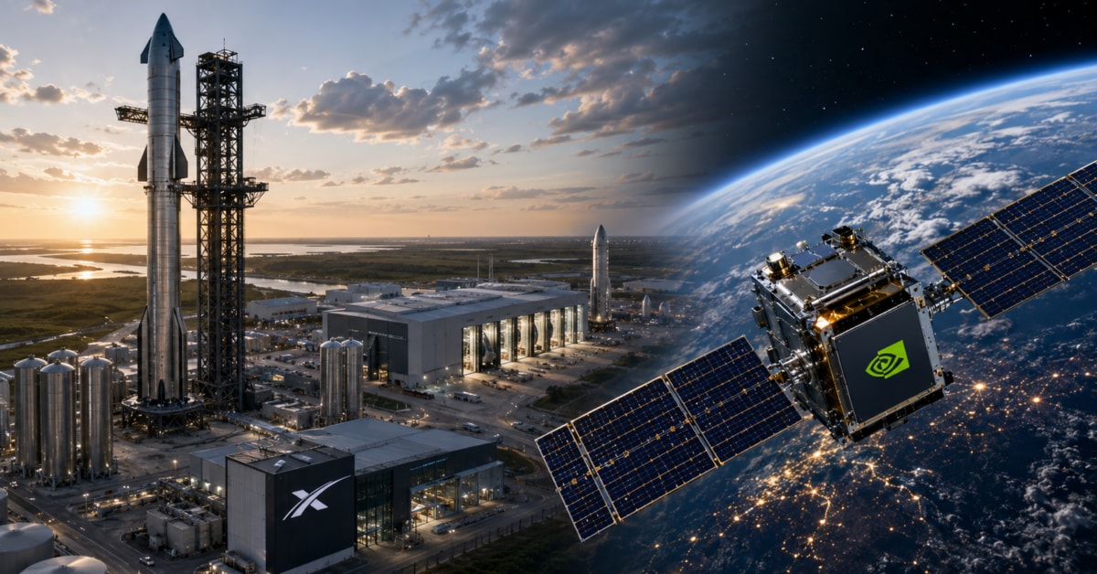 Neuer Starship-Komplex für 100 Mrd. USD! Elon Musk beantragt zudem 1 Mio. Nvidia-Satelliten bei der FCC!