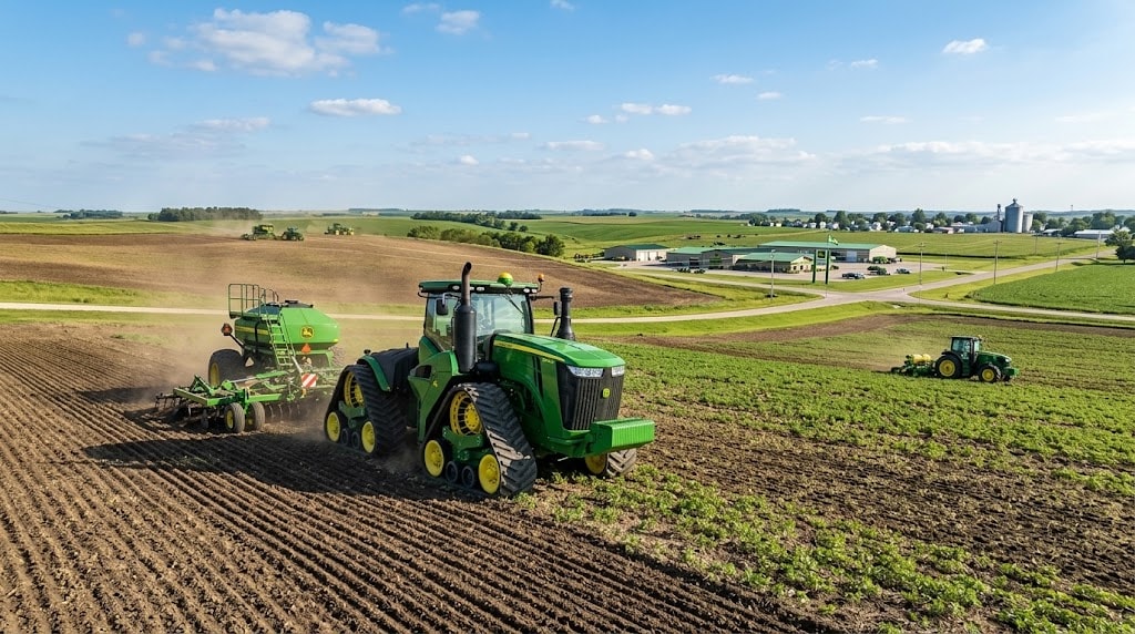 Vom einfachen Traktor zum rollenden Computer: Deere trotzt mit Hightech der Branchenflaute