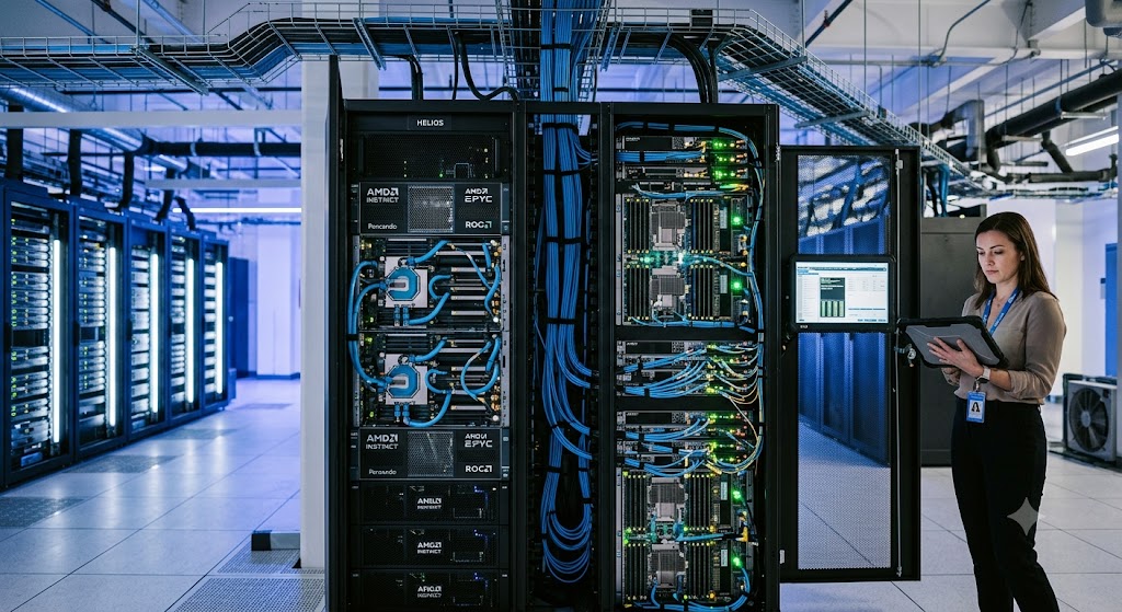 Großauftrag von Microsoft! Azure nutzt AMDs Helios-Systeme inklusive GPUs, CPUs, Netzwerk und Software!