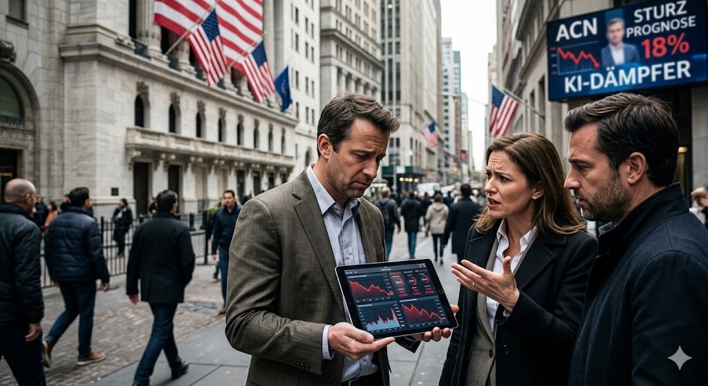 Vertrauensentzug für Accenture an der Wall Street! Wenn die KI-Hoffnung an der Realität zerschellt!