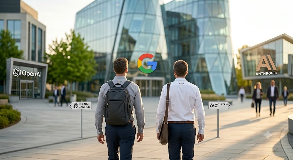 Alphabets KI-Dilemma! Weggang zweier wichtiger Köpfe kostet das Unternehmen Milliarden USD!