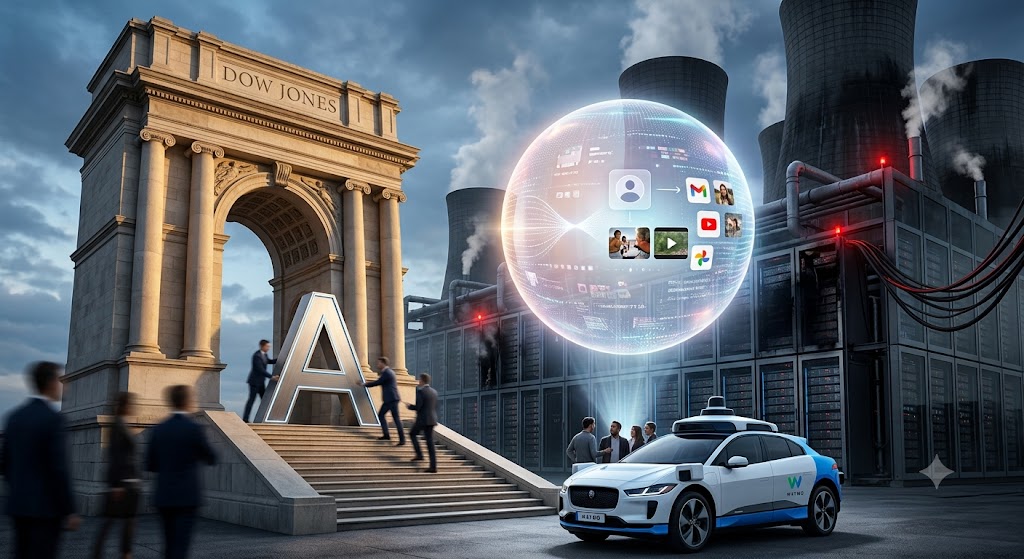 Einzug in den Olymp! Alphabet punktet beim Dow-Debüt, doch die KI-Infrastruktur wankt!