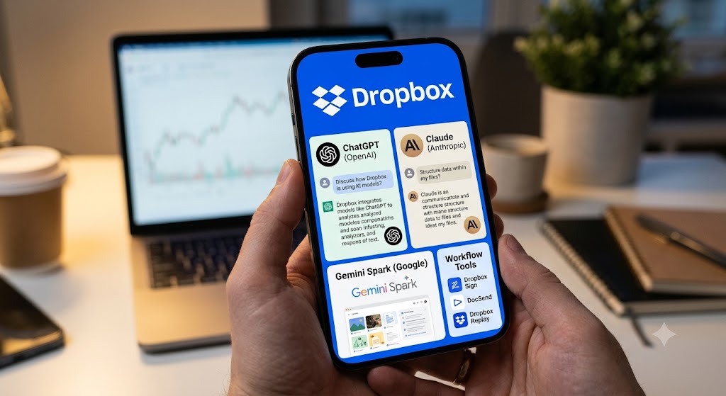 Dropbox implementiert ChatGPT und Claude Modelle! Können diese die rückläufigen Nutzerzahlen stoppen?