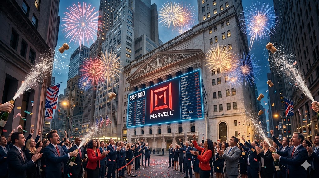 Ritterschlag für Marvell Technology! Der Aufstieg in den S&amp;P 500 ist geglückt!
