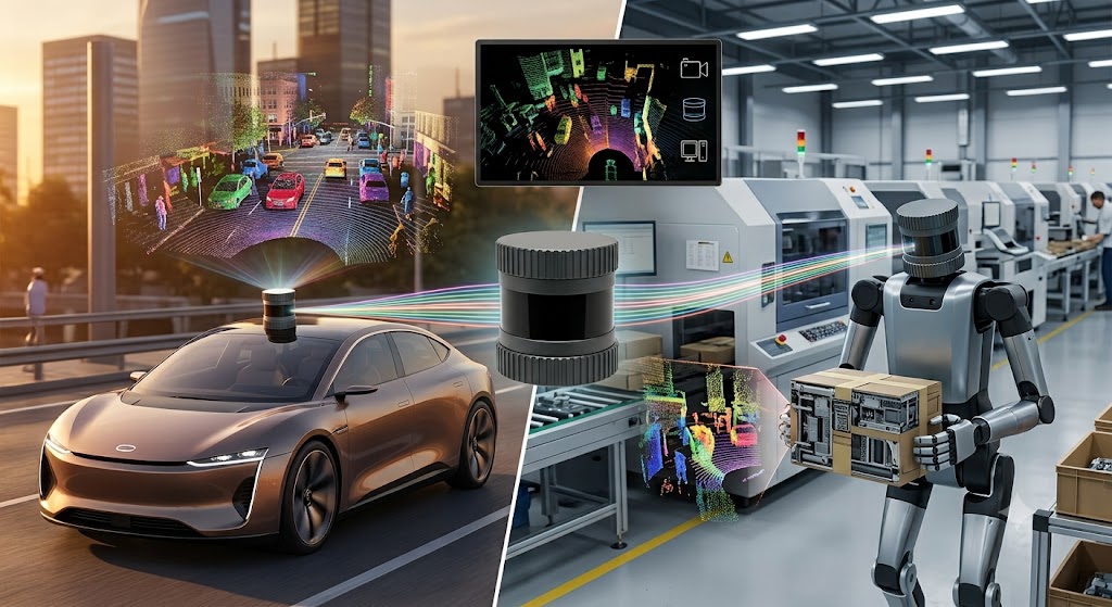 Tech-Konzern auf Allzeithoch! Ouster liefert farbige 3D-Bilder für autonomes Fahren und humanoide Roboter!