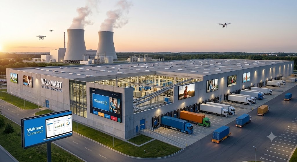 Diversifikation abseits der Regale! Walmarts digitaler und energetischer Umbau!