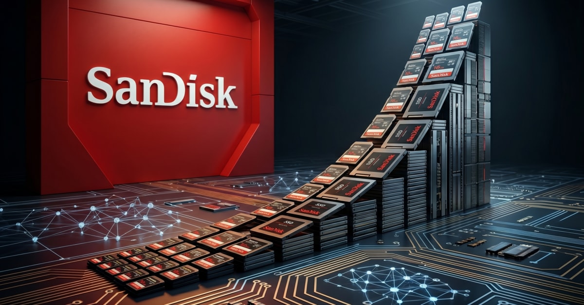 Sandisk – Speicher-Spezialist im KI-Höhenrausch – Analysten heben Kursziele kräftig an!