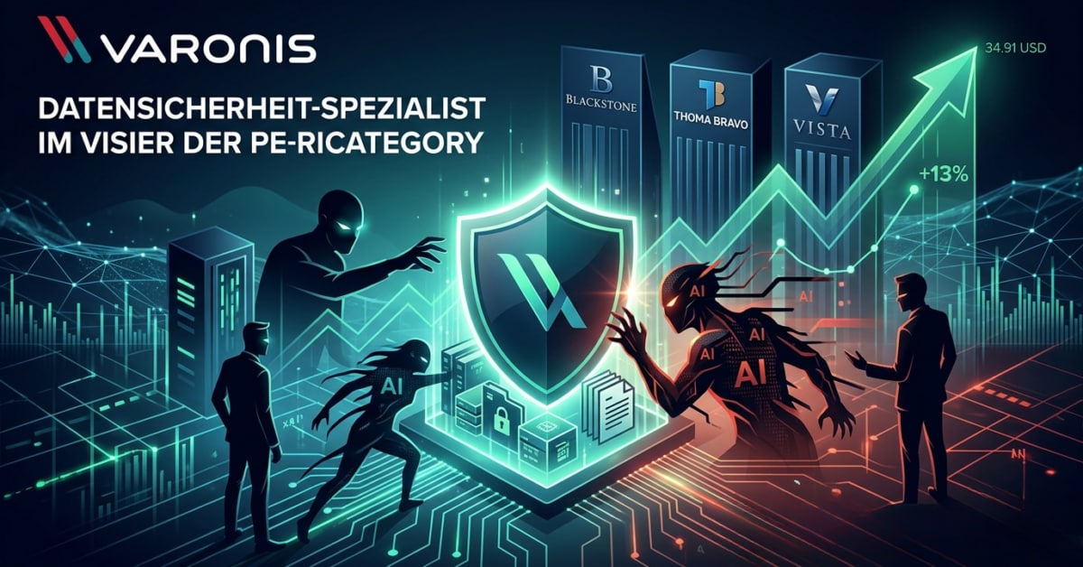 Varonis Systems – Datensicherheits-Spezialist im Visier der Private-Equity-Riesen!