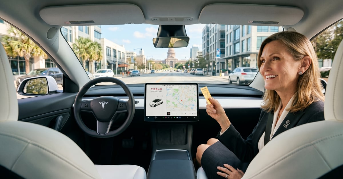 Tesla – E-Auto-Pionier setzt voll auf Robotaxis – Cathie Wood schwärmt trotz Strafzettel!