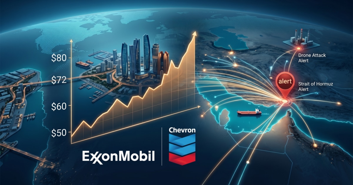 ExxonMobil & Chevron – Die Öl-Riesen schnellen nach Tankerangriffen an der Straße von Hormus empor!
