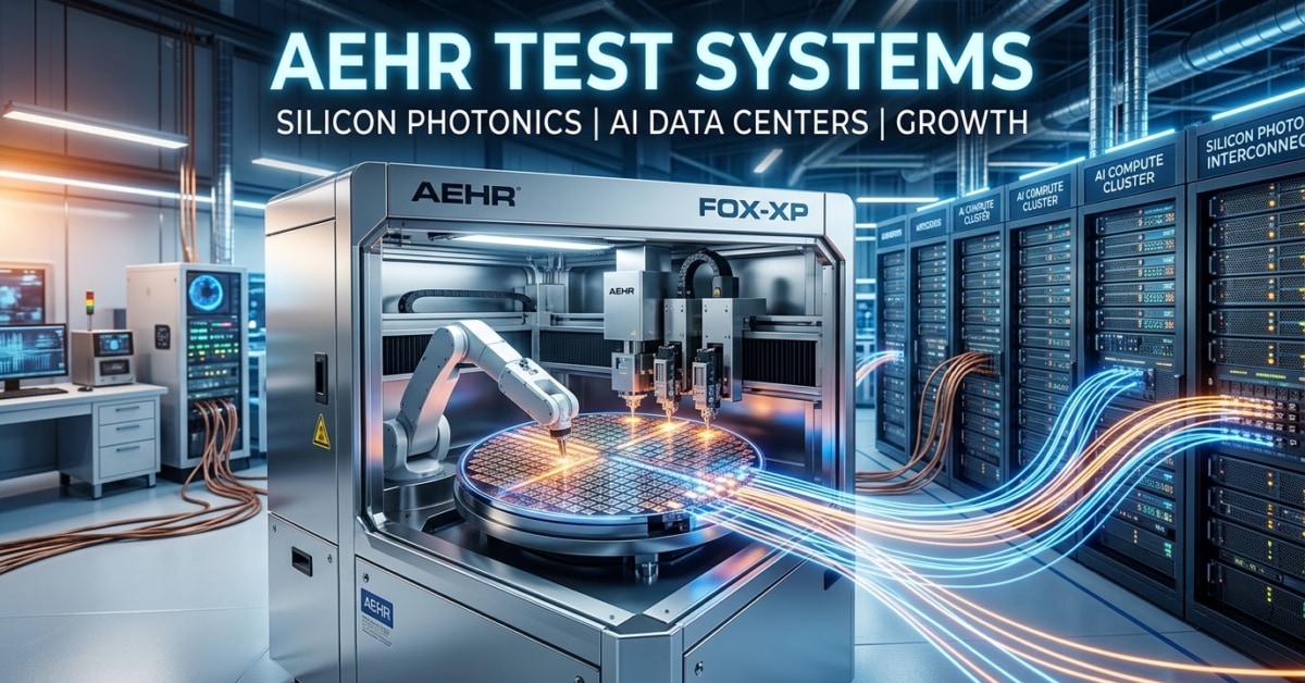 Aehr Test Systems – Testspezialist profitiert vom Photonik-Boom in KI-Rechenzentren!