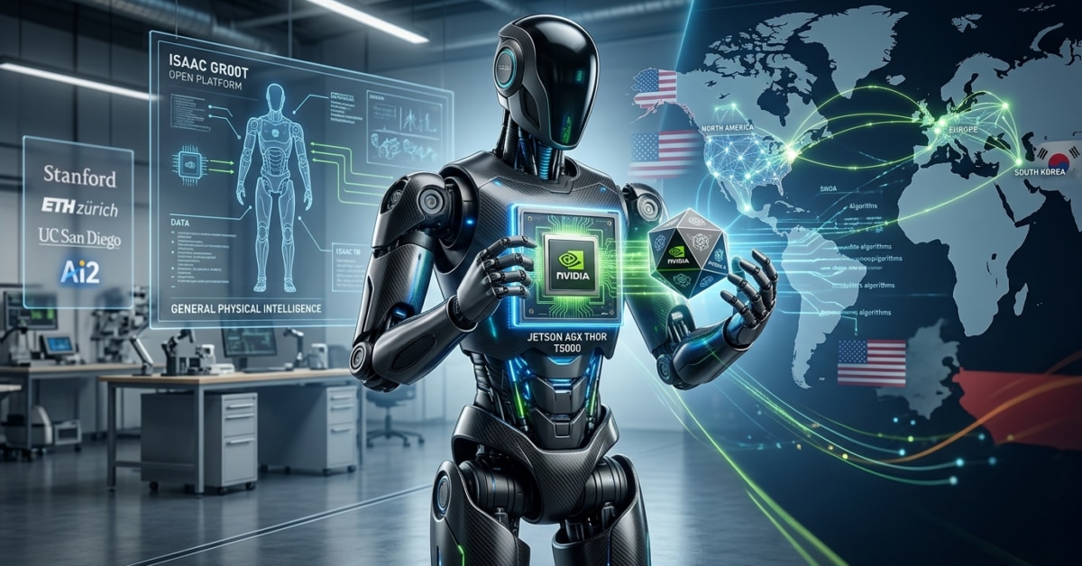 NVIDIA – Der KI-Chip-Gigant greift nach der Physischen KI: Offene Robotik-Plattform soll den Humanoid-Boom demokratisieren!