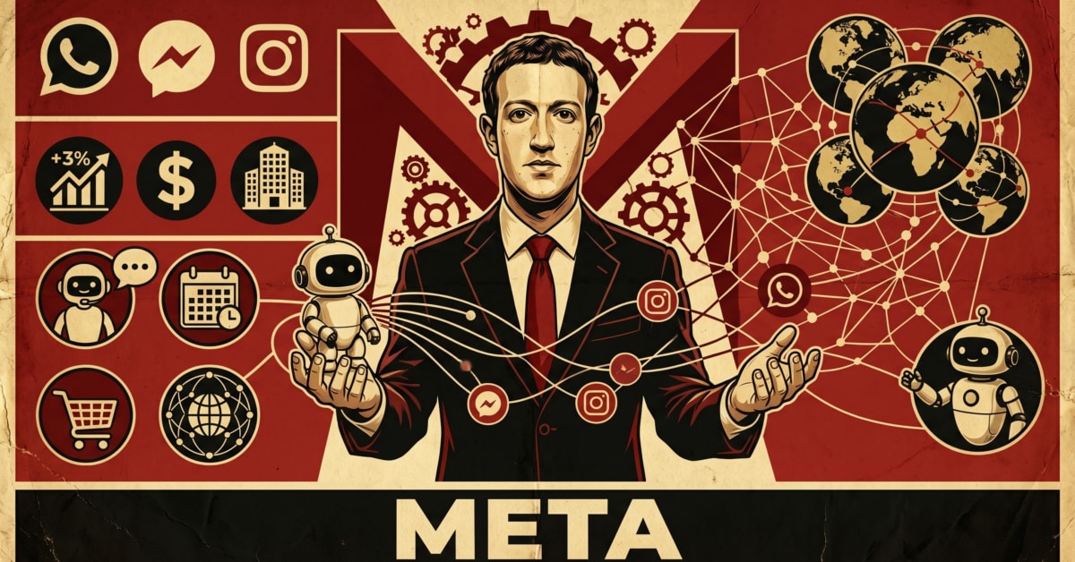 Meta – Der US-Social-Media-Riese baut radikal auf KI um – Zuckerberg räumt Fehler ein!