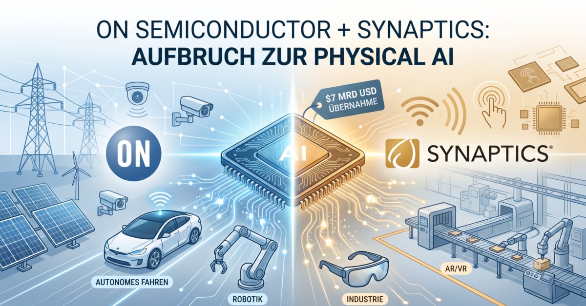ON Semiconductor – Der Chipkonzern greift mit 7-Mrd.-USD-Übernahme nach Physical AI