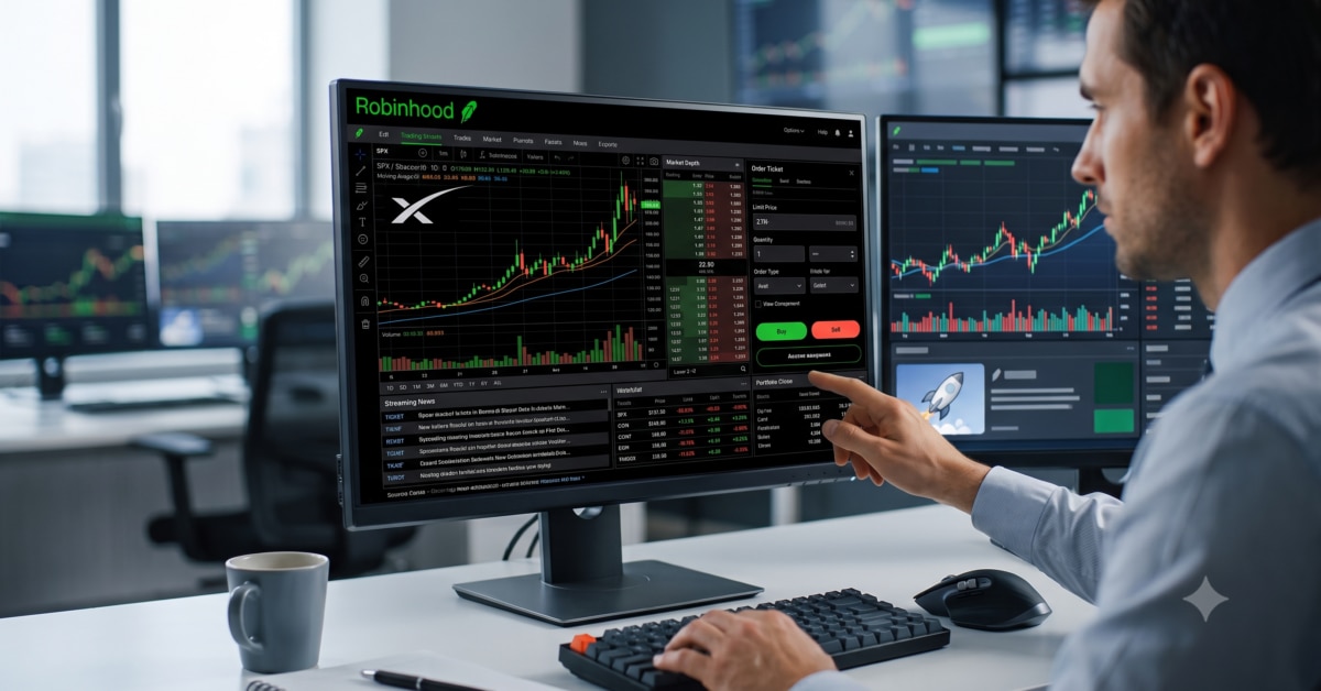 Robinhood: Schon jetzt schlagen die Juni-Volumina den ganzen Mai. Goldman Sachs erhöht das Ziel auf 125 USD.