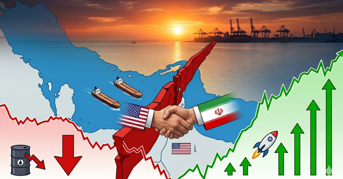 US und Iran – Waffenstillstand und Öffnung der Straße von Hormus senden Schockwellen durch Energiemärkte und globale Börsen!