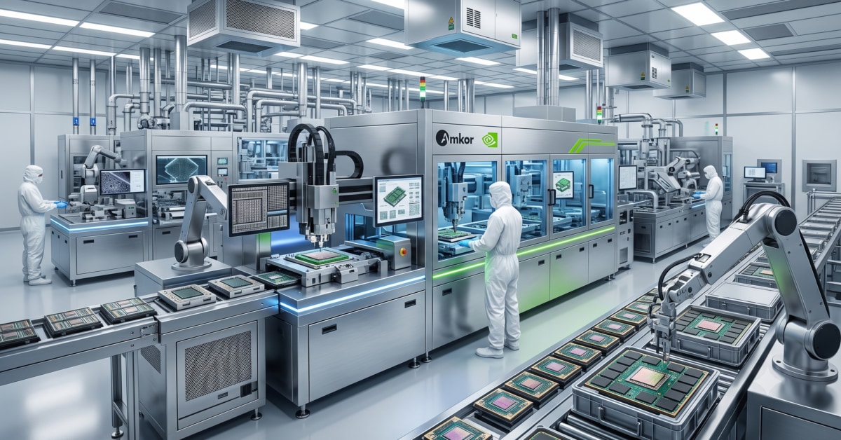 Amkor: Neuer 1,5 Mrd. USD-Deal mit NVIDIA. Wie sich das EPS auf 5 USD bis 2030 verdreifachen soll.