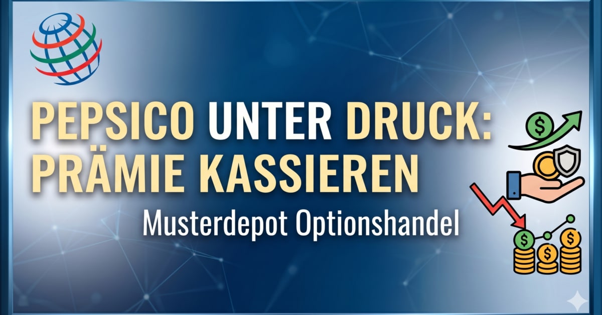 PepsiCo unter Druck – und genau deshalb kassieren wir jetzt Prämie