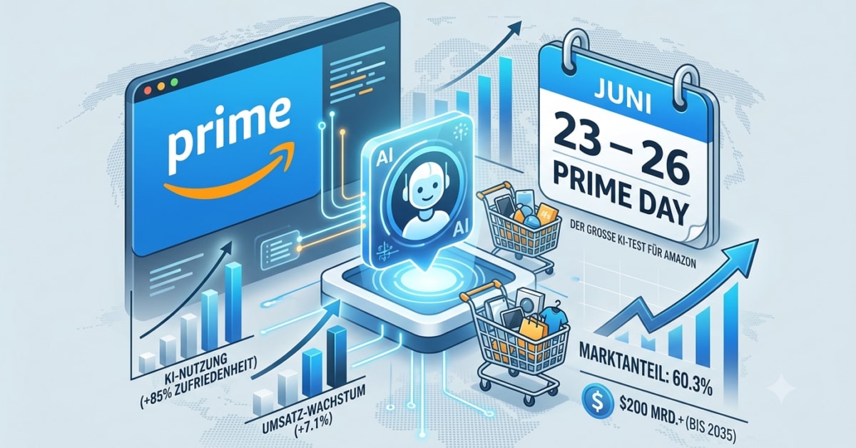 Amazon – E-Commerce-Riese macht den Prime Day zum Härtetest für seine Einkaufs-KI!