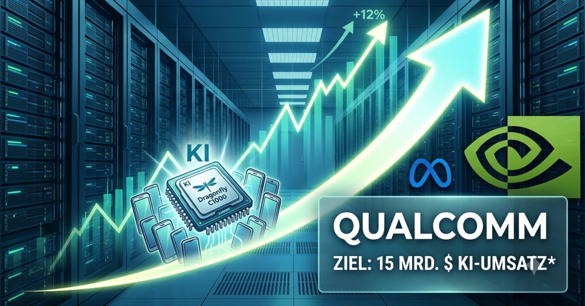 Qualcomm – Smartphone-Chip-Riese greift NVIDIA im KI-Rechenzentrum an und verspricht Milliardenumsätze!