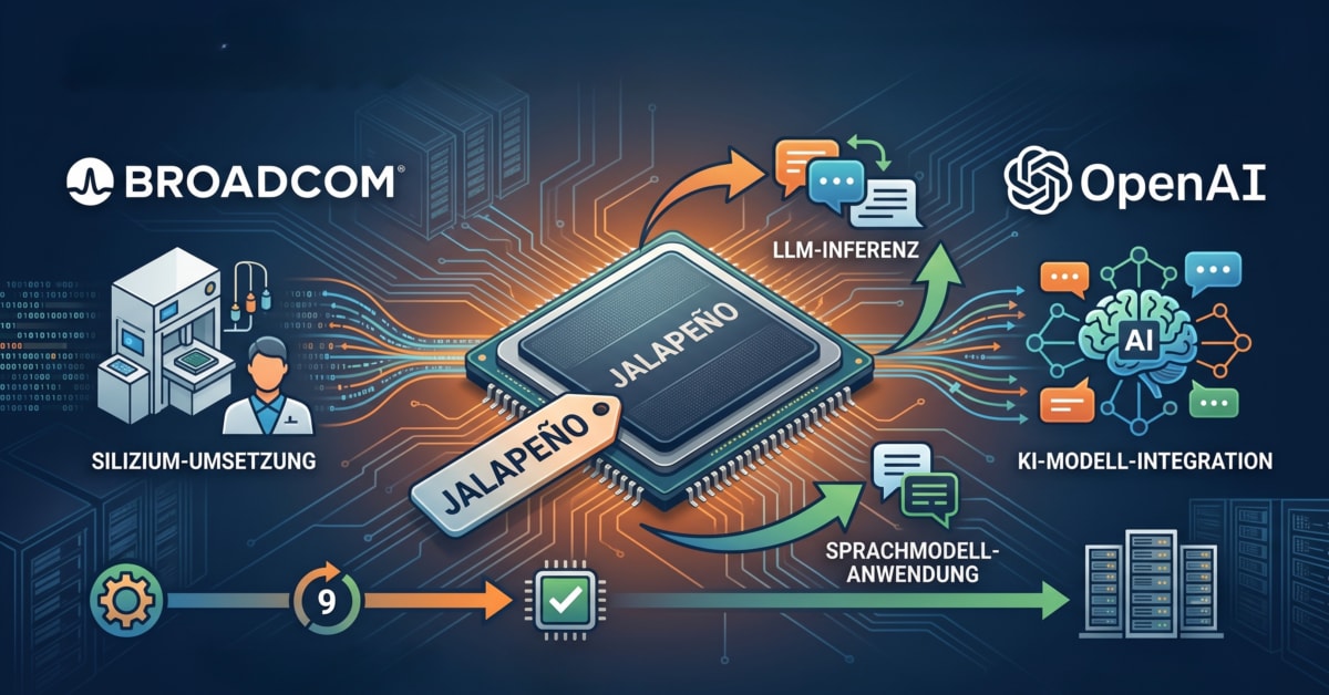 Broadcom – Chip-Riese baut OpenAIs erste eigene KI-Chip-Generation, doch ein Google-Gerücht bremst die Aktie!