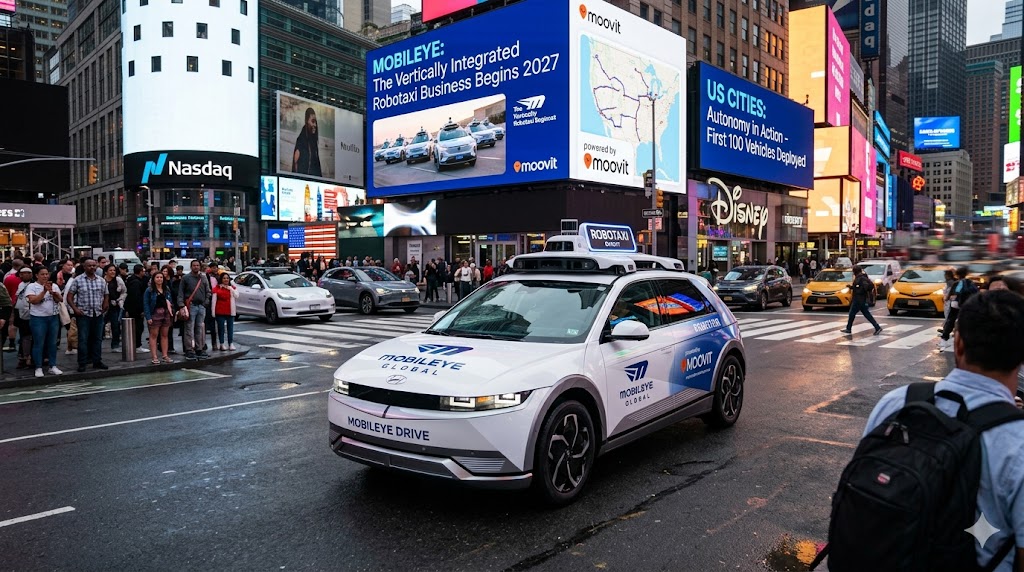 Mobileye: Gelingt der Wandel vom Zulieferer zum eigenständigen Robotaxi-Betreiber?
