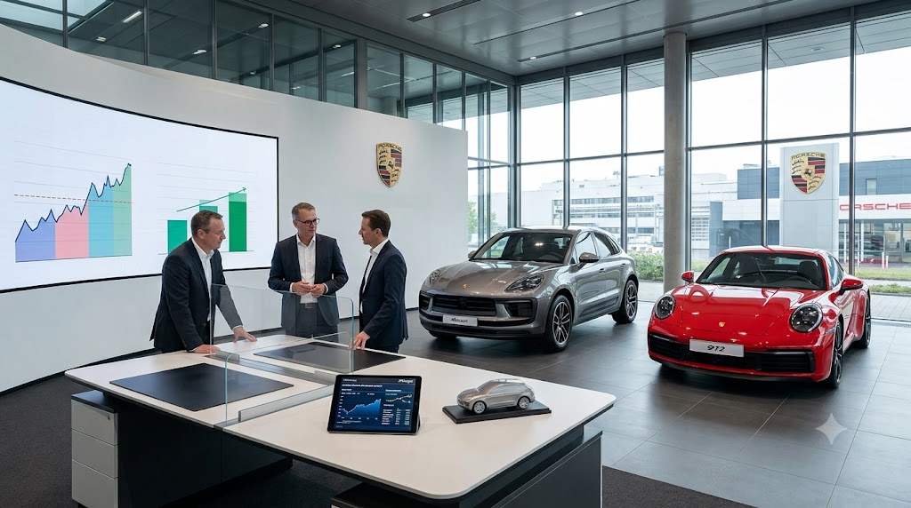 Porsche AG: JPMorgan erwartet beim kommenden Quartalsbericht eine Rendite am oberen Rand der Zielspanne!