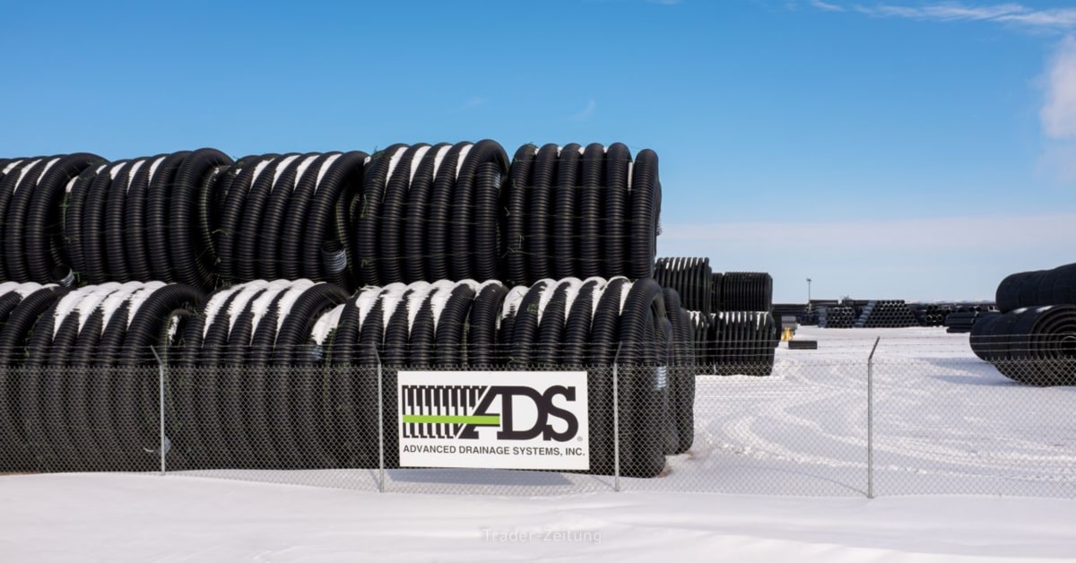 Advanced Drainage Systems: M&A-Erfolge und Bauboom zünden den Kurs-Turbo