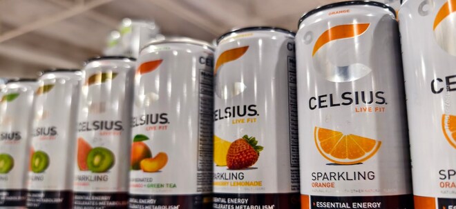 Celsius Holdings: Die Marken Celsius und Alani Nu erreichen zusammen mittlerweile einen Marktanteil von 16,2 % am Energy-Drink-Markt. TD Cowen stuft hoch und sieht 33 % Aufwärtspotenzial.