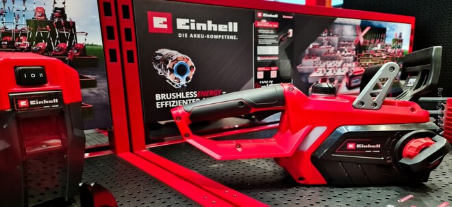 Einhell ist mit seiner Professional Line ein Gewinner, wenn in Deutschland mehr saniert sowie gebaut wird. KGV von nur 11 und Chart-Breakout!