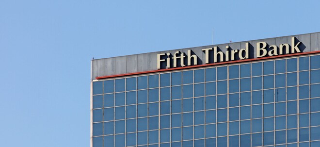 Fifth Third Bank   - Bankkonzern profitiert von steigenden Zinsmargen und hohen Gebühreneinnahmen!