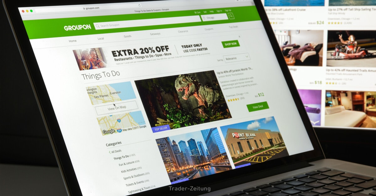 Groupon punktet mit Gewinnsprung trotz stagnierendem Umsatz.