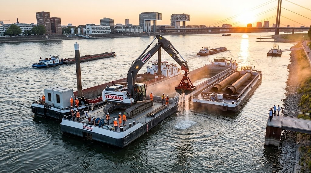 Strabag: Margenpotenzial im Wasserbau dank drängender Klima-Infrastrukturprojekte